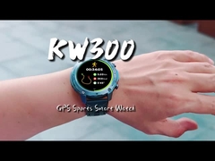 KW300 AMOLED GPS & AI Smartwatch مع نشاط في الوقت الحقيقي ومتتبعات النوم AI Q&A 5ATM مقاوم للماء