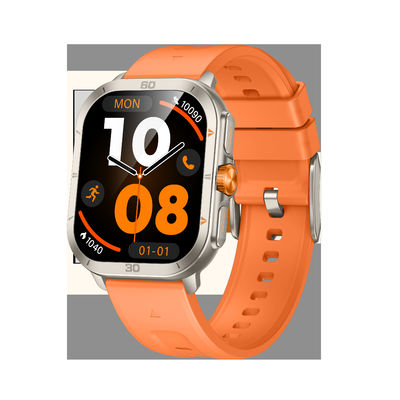شراء ساعة ذكية KW285 ذات الشكل المربع إجراء واستقبال المكالمات مع وظيفة Bluetooth ومراقبة معدل ضربات القلب الديناميكية التصنيع عبر الإنترنت