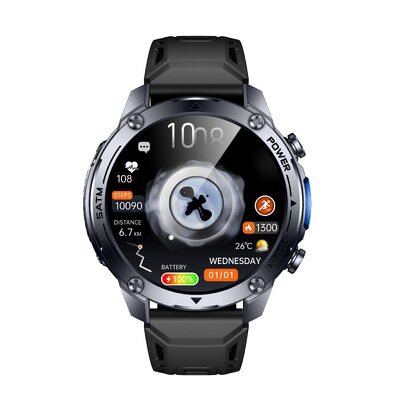 شراء KW300 GPS Sport Smartwatch مع شاشة AMOLED 5ATM مقاومة للماء التصنيع عبر الإنترنت
