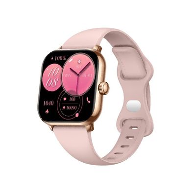 KW269D 1.7' AMOLED Elegance Style convenient BT Calling Smart Watch مع بطارية 210mAh واللون الوردي